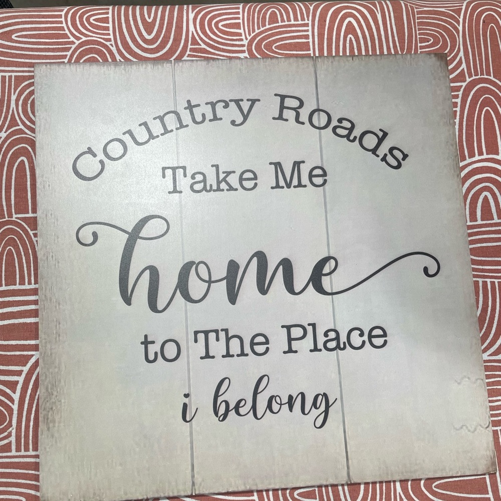 Country Roads Wall Decor